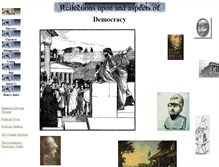 Tablet Screenshot of democracy.org.au